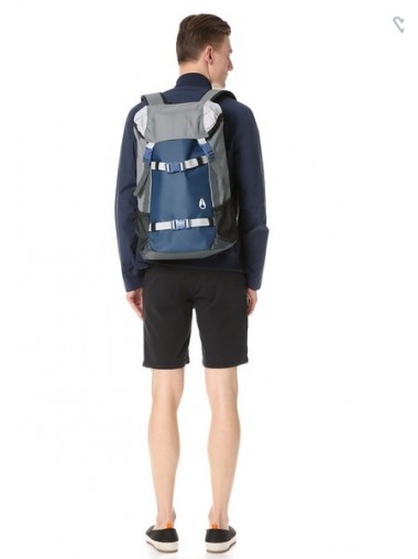 [加$150多1件] - Nixon LandLord Backpack - WHITE /NAVY